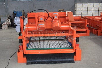 Front view of BWZS85-2P Shale Shaker