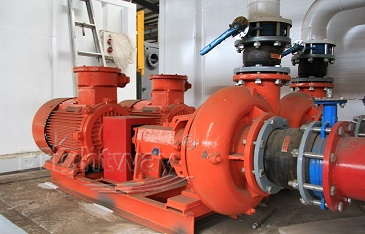 Centrifugal Pump Installed on Drilling Mud System