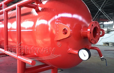 The Top of Mud Gas Separator 