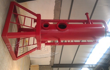 Front view of Brightway Mud Gas Separator