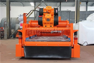 Front view of BWZS-4P SHALE SHAKER