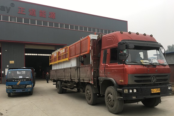 Shipment of 120m³/h CBM Drilling Mud Purification System 