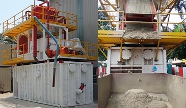 Micro-tunneling Separation Plant 