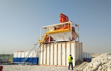 150m2/h Micro-tunneling Separation Plant 