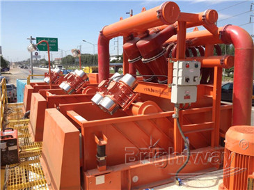 mud cleaner in Horizontal Directional Drilling Mud System