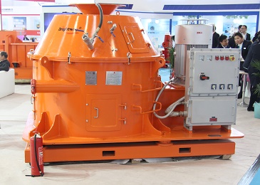 Front View of BWLS1600 Cutting Dryer