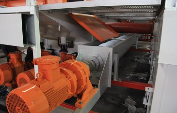 Spiral conveyor of ZJ50 Mud System Spiral conveyor of ZJ50 Mud System