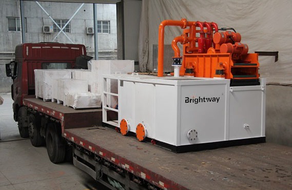 Shipment of Mini Mud Recycling System of HDD Shipment of Mini Mud Recycling System of HDD