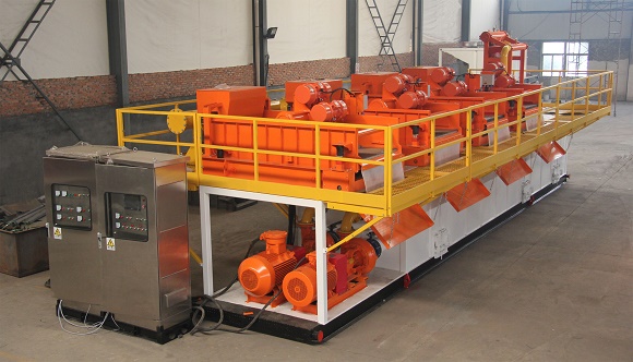 Multistage Automatic Dredge Dewatering System of The River Dredging 