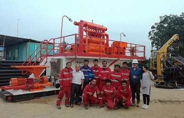 500GPM Mud Recycling System for HDD Construction in Thailand
