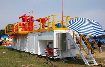 350GPM Mud Recycling System for HDD Construction in India