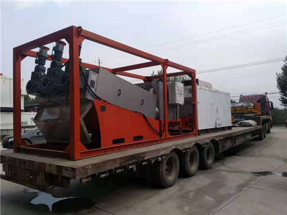 Sludge Dewatering System Shipped to Thailand in Southeast Asia