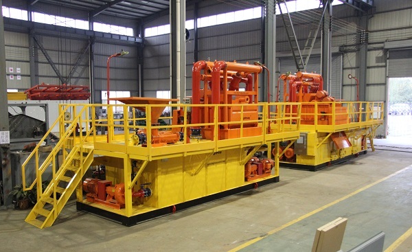 250GPM Mud Recycling System. 250GPM Mud Recycling System.