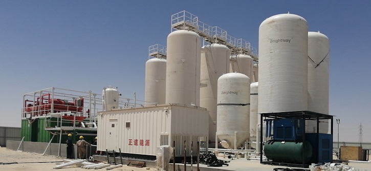 12500bbl Liquid Mud Plant in Mid-East