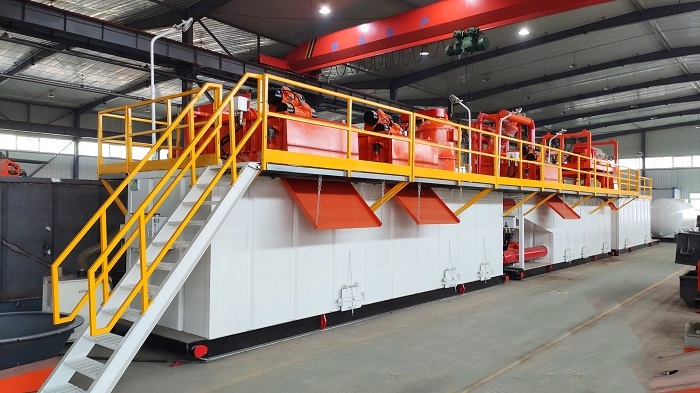 drilling mud shaker on mud tank drilling mud shaker on mud tank
