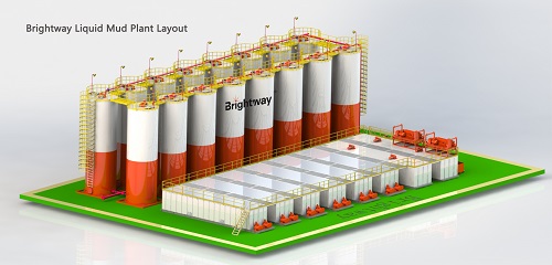 Overview of the design of liquid mud plant