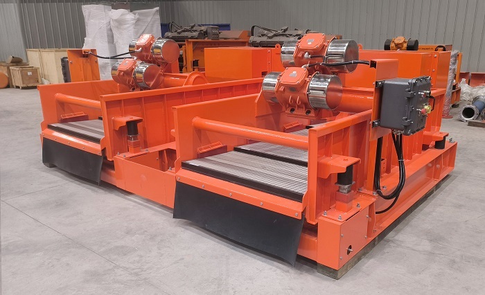 dual tandem shale shaker shipped to pakistani customer