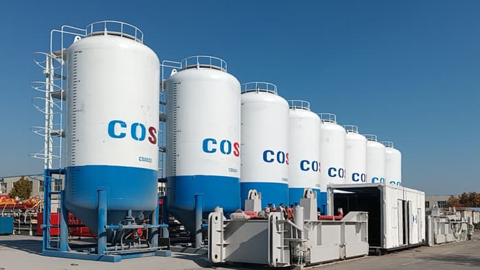 300bbl Barite Bulk Silos for CNOOC 300bbl Barite Bulk Silos for CNOOC