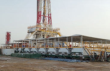 ZJ90 3000HP drilling rig mud system in xinjiang china