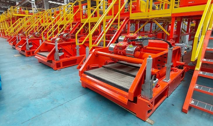 4 Custom BWZS104 Shale Shakers Delivered to South America