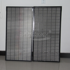 Composite material shaker screen